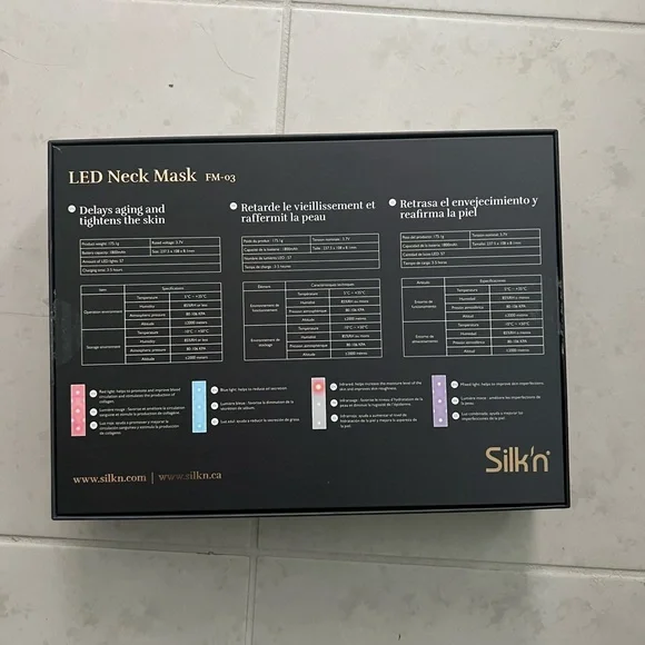 Silk’n LED Neck Mask - Picture 2 of 2